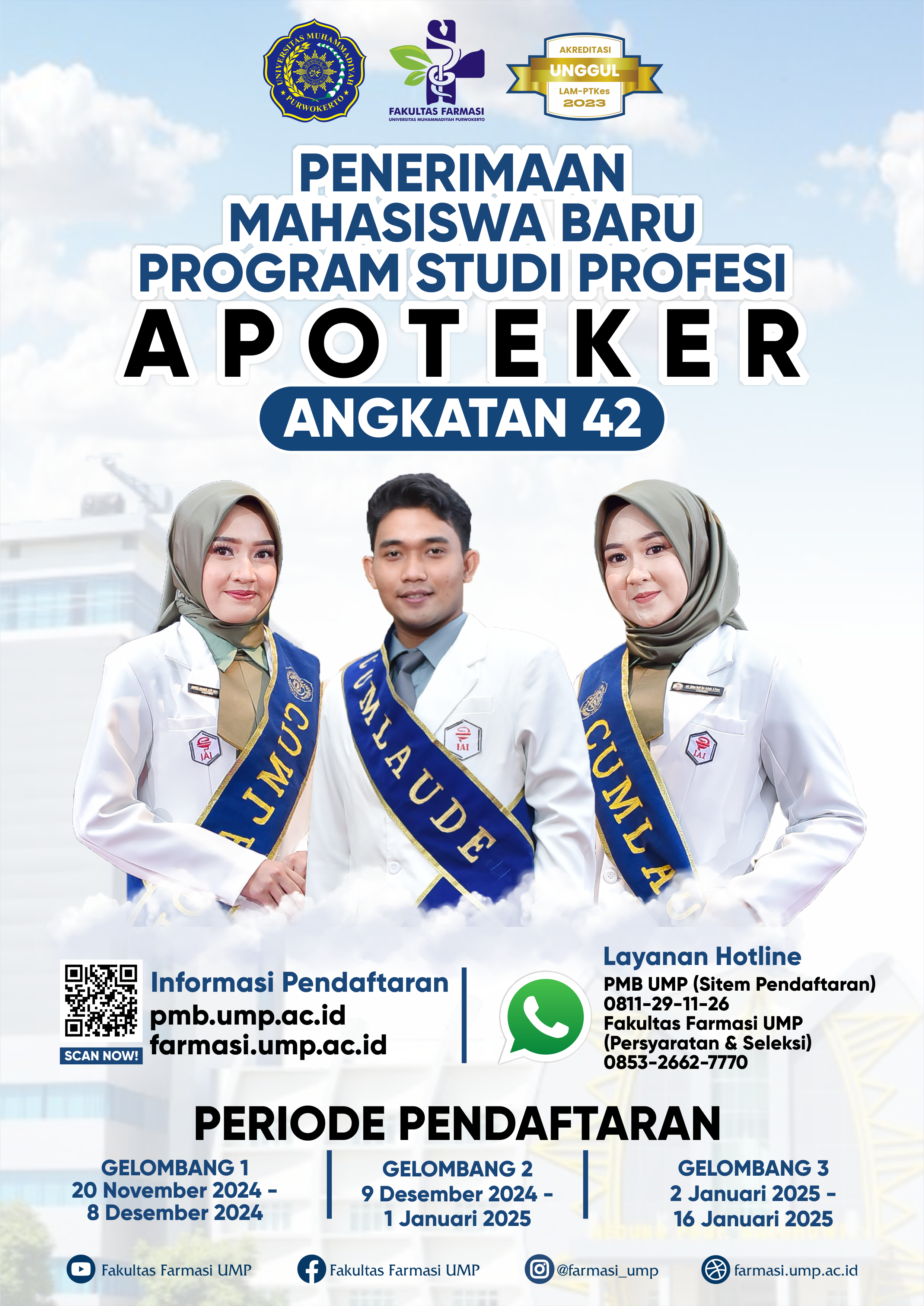 Pendaftaran PMB PSPA 42 UMP